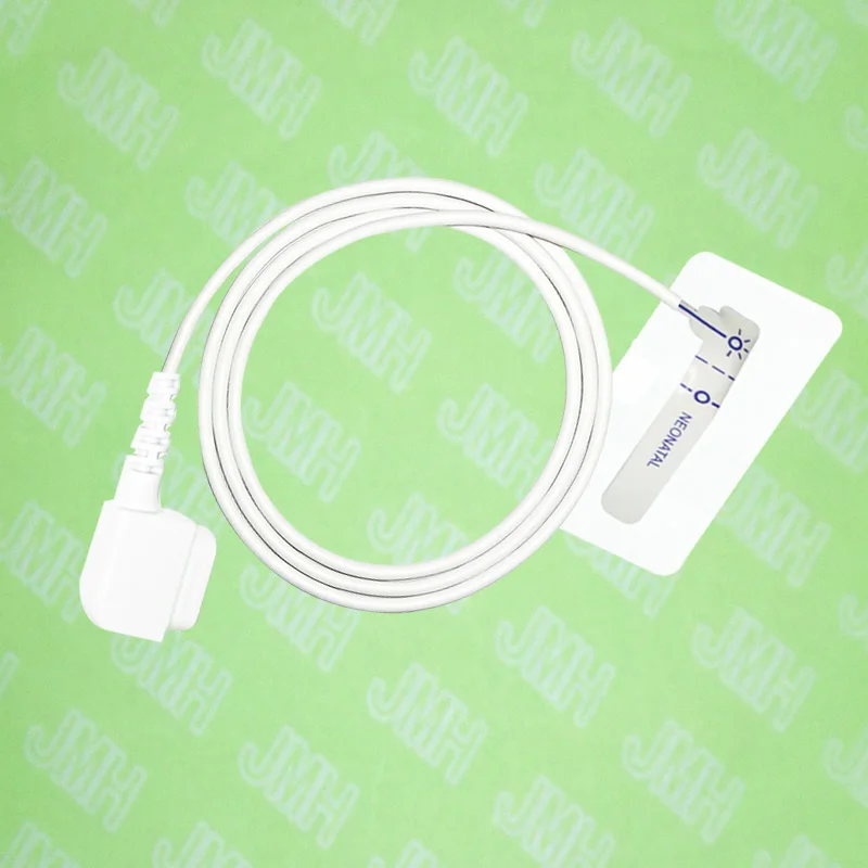 

Compatible DB9 6pin CSI Pulse Oximeter monitor the Neonate disposable SPO2 sensor(White Foam),5 pcs.