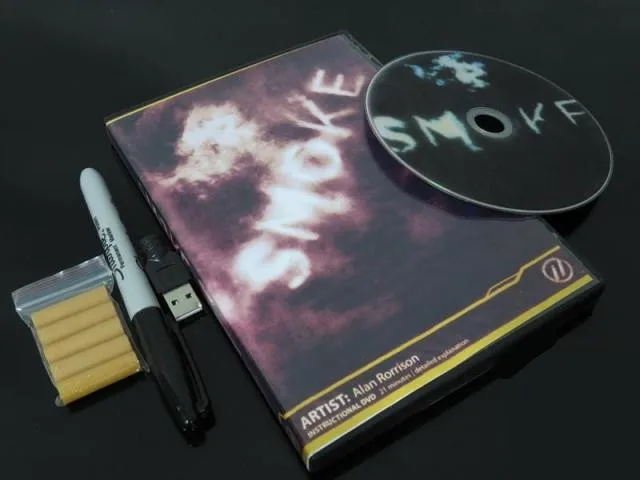 Дыма, R(трюков+ 10 шт. заправки)-Профессиональный крупным планом улица Magic Trick иллюзии интересный бар Trick Magia игрушки шутка gaget