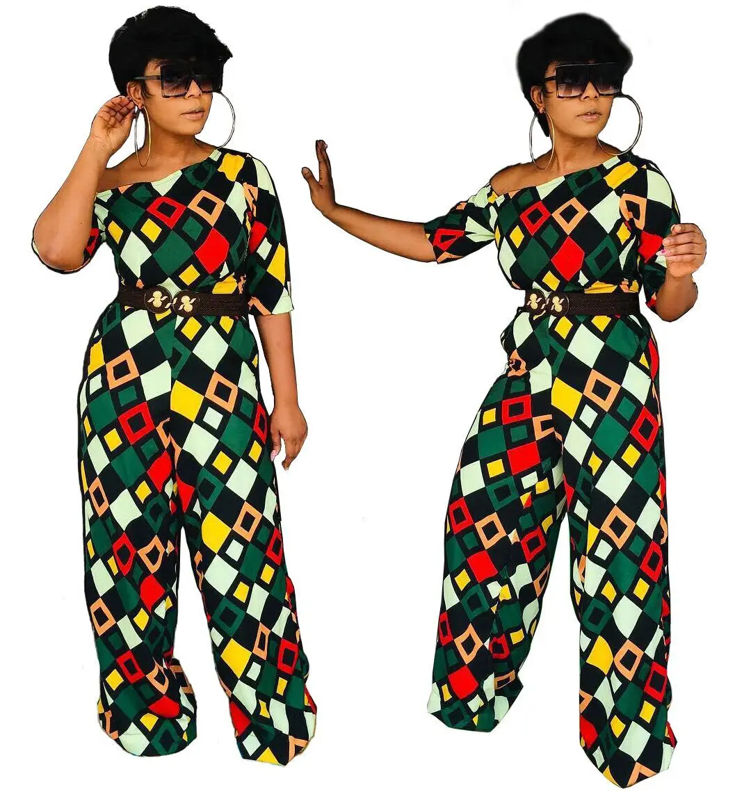 2019 new african bazin baggy pants rock style dashiki famous versae