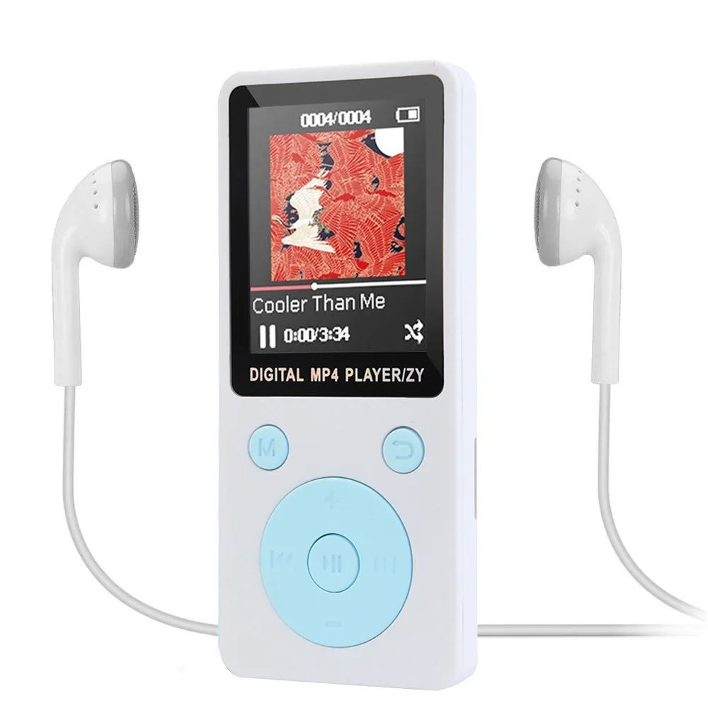 ЖК экран 6 й клип Mp4 плеер FM Радио Видео игры кино Поддержка Micro SD TF Walkman музыкальный