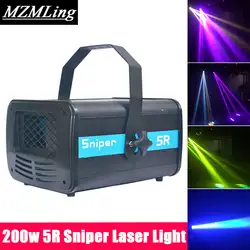 200 Вт 5R светодиодный Снайпер лазерный свет DMX512 свет профессиональный DJ/бар/вечерние/шоу/свет этапа светодиодный этап машина