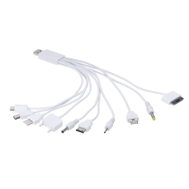 10 в 1 многофункциональный USB кабель для передачи данных|Компьютерные кабели и