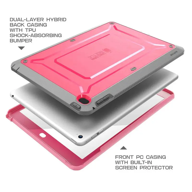 para Ipad ar Híbrida de Dupla Robusta de Corpo Inteiro com Protetor de Tela Embutido para ar Case Supcase Capa Protetora Camada 2 ub Pro - Imagem 6