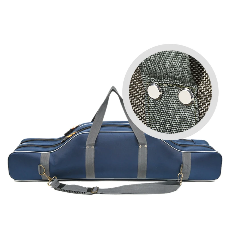  Portable Multifunction Fishing Bag Pesca Canvas 80/90/100/120CM Fishing Rod 3 Layer 4 Layer Travel  - 33013150084
