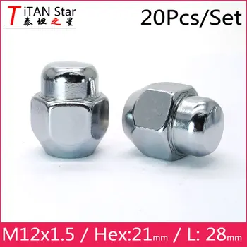 

20 pcs M12x1.5 KIA Tyre Wheel Lug nut Suitable for K2 K3 KX3 K4 K5 KX5 k9 SORENTO BORREGO Cadenza Sportage Forte cerato SHUMA