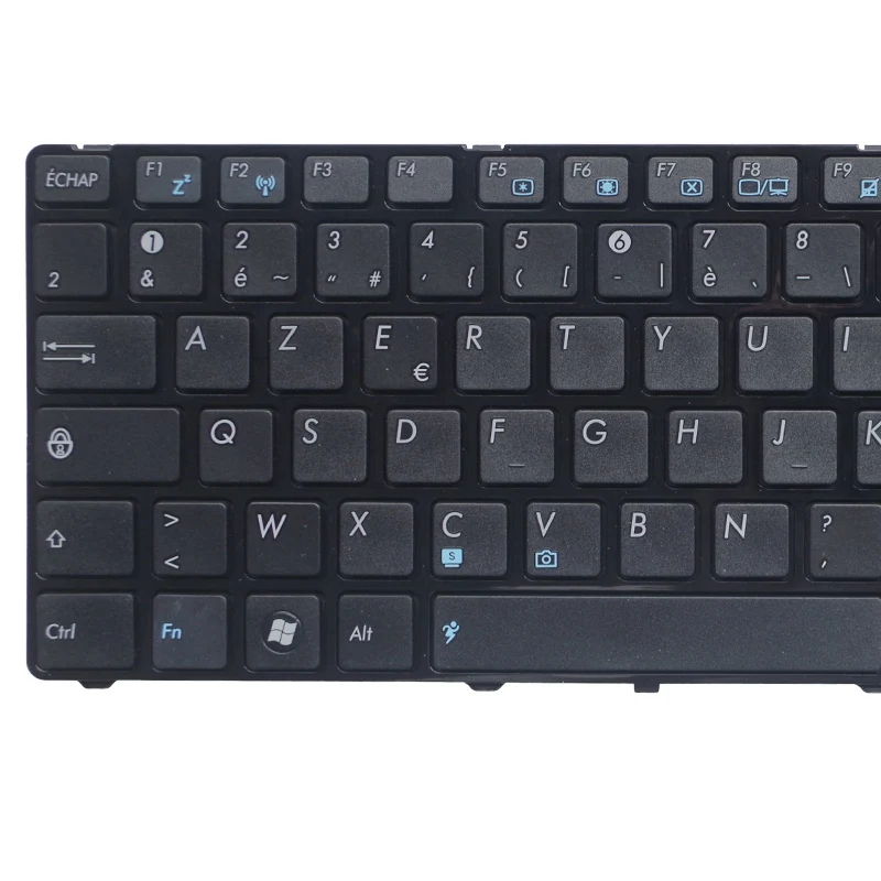 Azerty-azerty-teclado Portátil para Asus G72 X53 X54h K53 A53 A52j K52n G53 N53t N61 K53e X52f X52j X55 X55a K73 fr Novo - Imagem 2