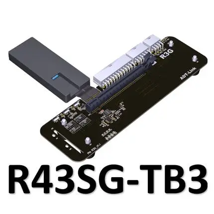 PCIe 3 0x16 Thunderbolt eGPU адаптер Удлинительный кабель Thunderbolt3 видеокарты PCI Express
