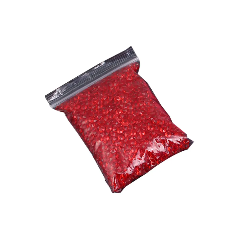 2000 шт/партия 4,5 мм украшение искусственный кристалл Алмазный стол Конфетти Casamento Mariage - Цвет: Красный