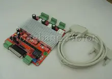 Бесплатная доставка Обеспечение Качества ЧПУ 3 Оси Контроллер TB6560 3.5A Драйвер Шагового Двигателя Mach3 + один DB25 Caple Завод точек