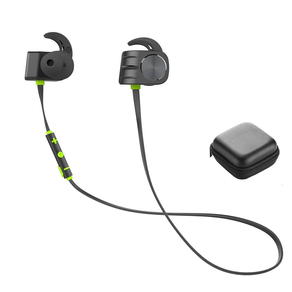 Зеленый Половина уха тип BX338 беспроводной Bluetooth наушники Swear Proof длительным