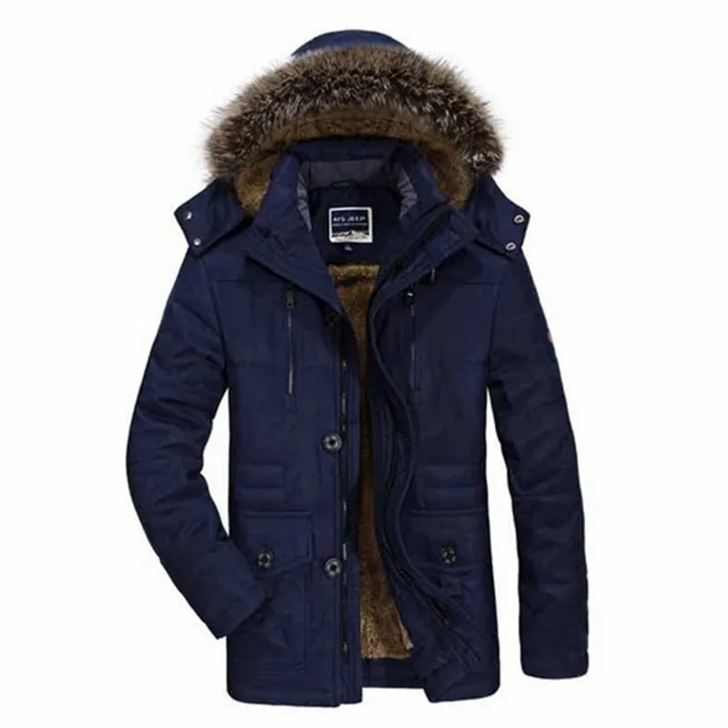 TUNSECHY winter new jacket Men Plus velvet thickening warm Windproof jacket men's casual hooded jacket coat size L-4XL 5XL 6XL TUNSECHY winter new jacket Men Plus velvet thickening warm Windproof jacket men's casual hooded jacket coat size L-4XL 5XL 6XL