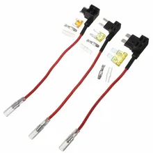 Mini/Small/Big 1PC ACS J Add A Circuit Piggy Back Pluggable Standard Blade Tap Holder Car Fuse Box Electric Appliance with Fuse