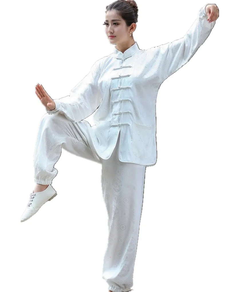 

Shanghai Story Women kung fu set chinese Tai chi suit long sleeve shirt + pants for women kungfu uniform 6 Style