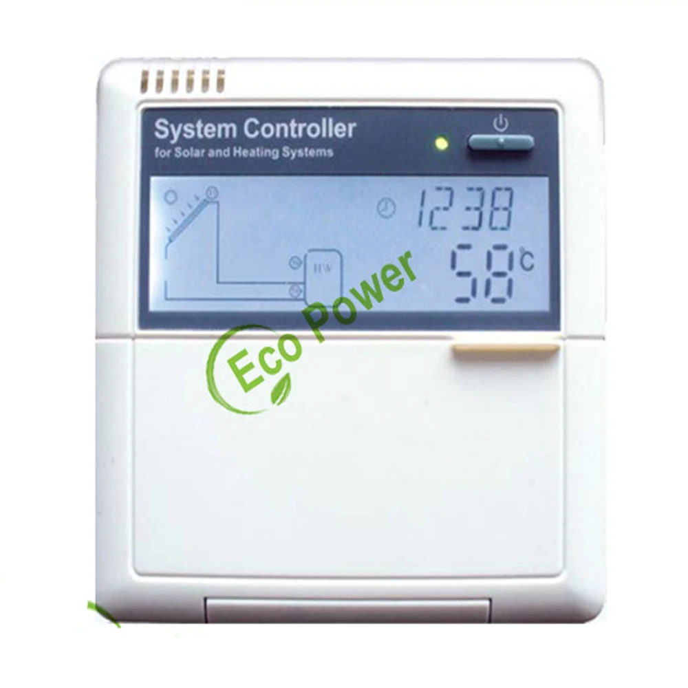 SR868C8Q Solar Water Heater Controller one Delta T 2 PT1000 and 3 NTC