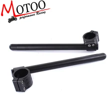 Motoo-CNC 39 мм обычная застежка-Ons руль подъемная Ручка Бар Вилка трубка ручной бар