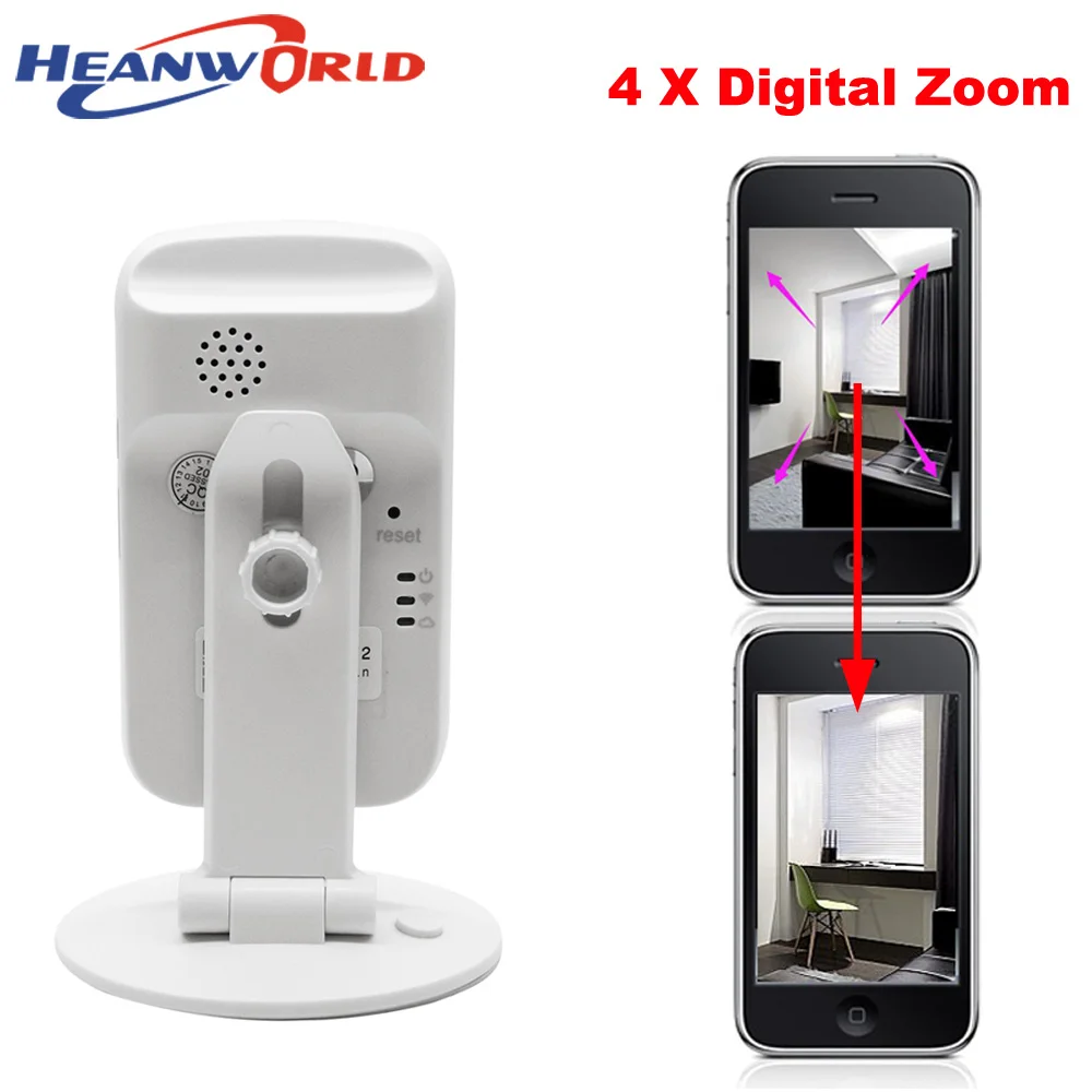 Heanworld мини ip камера Wi Fi 720P сетевая Аудио CCTV безопасности Детский Монитор домашняя