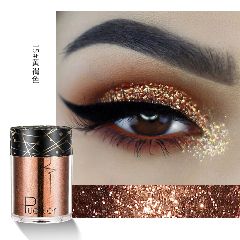 

24 Colors Cosmetics Eyes Lip Face Makeup Glitter Shimmer Powder Monochrome Eyes Baby Bride Pearl Powder Glitters Shining TSLM1