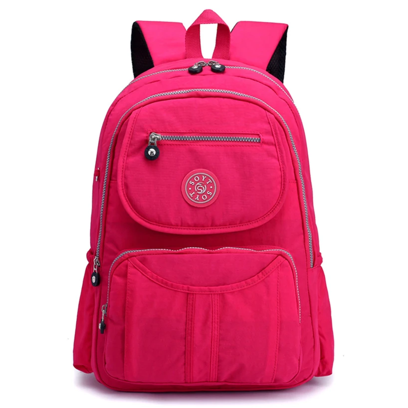 Aelicy мужские школьные рюкзаки для отдыха большой емкости для путешествий Женская Студенческая Водонепроницаемая нейлоновая сумка высокое качественный школьный рюкзак для подростков - Цвет: HTS