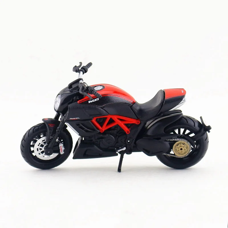 Maisto Ducati мотоциклетная игрушка 1:18 сплав мотоцикл эмуляция Diavel углеродная модель игрушки для детей