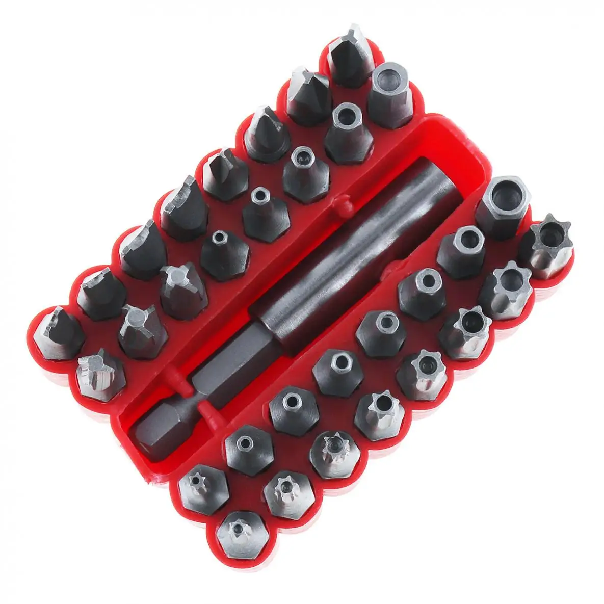 

33 in 1 Hollow Screwdriver Kit with Hexagonal Batch Screwdriver Set Household Repair Tool Socket Magnetic Multi Tool for Screw