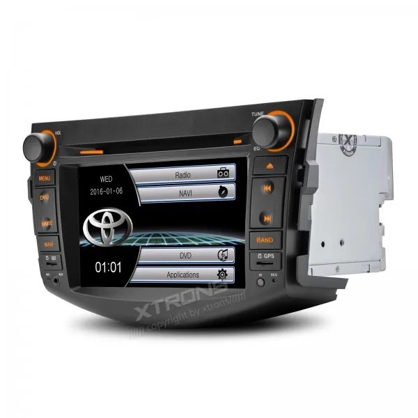 Discount 7" Special Car DVD for Toyota RAV4 2006-2012 with Toyota Original User Interface/Appearance & Android Mirror Link Support 2