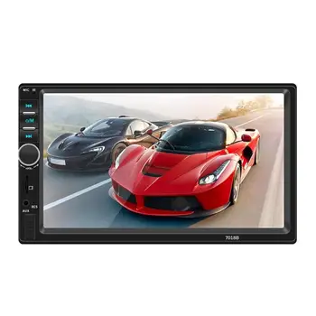 

SWM T7018B 7 inch Screen Bluetooth Car Stereo MP5 Player Vehicle USB FM Radio Head Unit Steering Wheel Learning Function