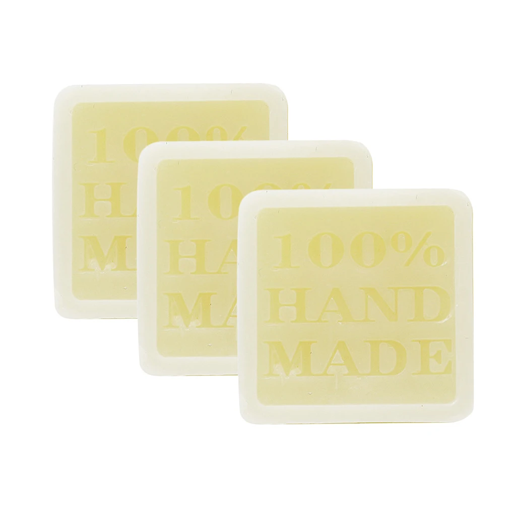 Pack 3 Pieces 126g Natural White Beeswax Wax Block Jewelry Wood Furniture Floor Stamp Polishing Wax Home Cleaning Wax