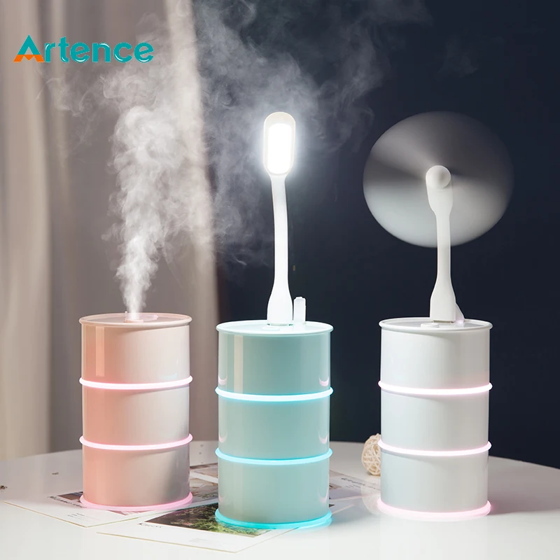 

Ultrasonic Humidifier Purifier Auto Power-off New Magic Cup Colorful Led Light for Home Office Car Essential Oil Aroma Diffuser