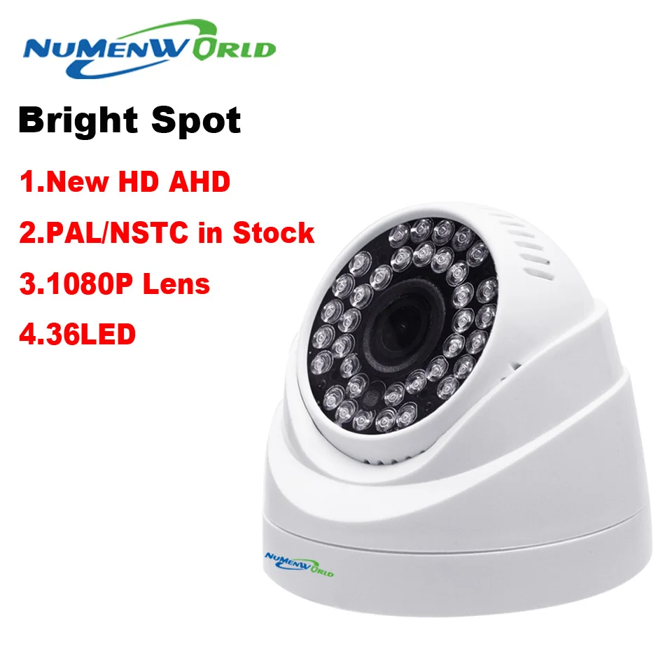 IMX323 2.0MP HD AHD 1080P 3000TVL купольная камера широкоугольная видеонаблюдения с