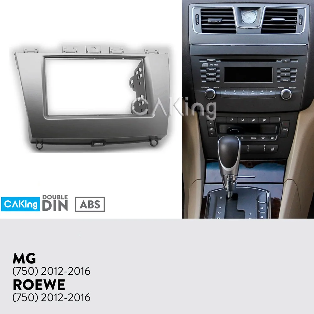 

Car Fascia Radio Panel for MG (750) 2012-2016 / ROEWE (750) 2012-2016 Dash Kit Install Facia Plate Bezel Console Adapter Trim