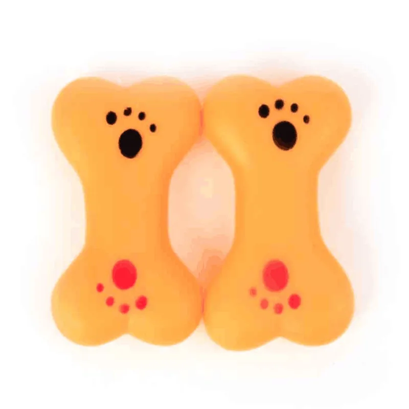 Resistant To Bite Bone Dog Pet Toys Puppy Molars Rubber Play For Teeth Training Thermal Plastic Rubber Pet Dog Toys