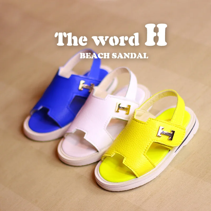 2015 summer 15s children shoes baby boys sandals soft sole beach