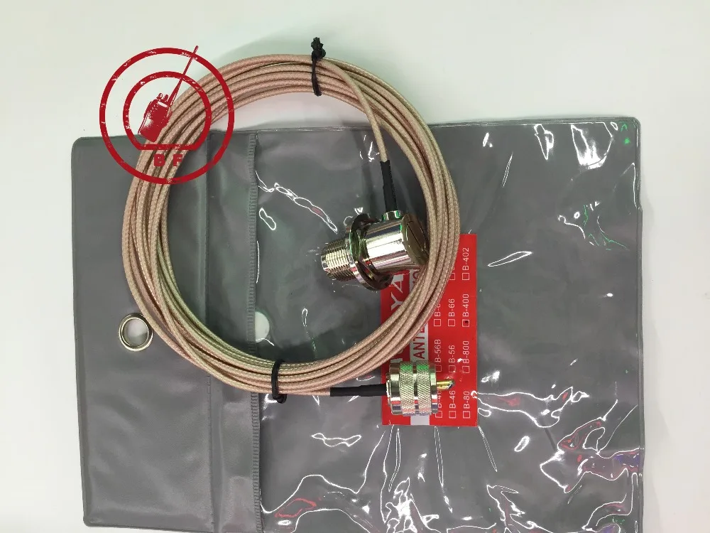 imágenes para Teflón Cable Marca Accesorio de Kit de Radio Móvil de Radio Móvil Del Clip de Montaje Extender cable Antena Cable Conector Macho imágenes para Teflón Cable Marca Accesorio de Kit de Radio Móvil de Radio Móvil Del Clip de Montaje Extender cable Antena Cable Conector Macho