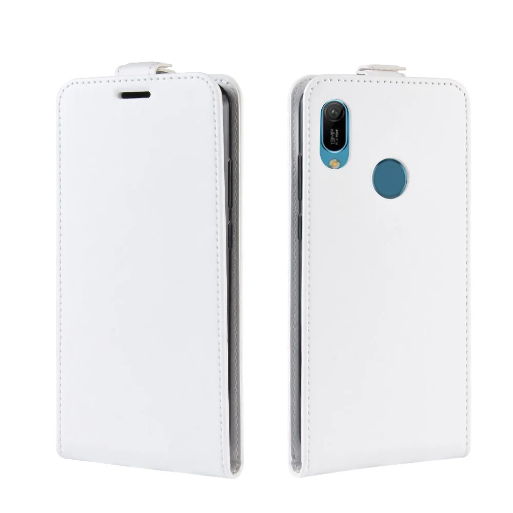 Раскладной кожаный чехол с откидной крышкой вверх и вниз для Huawei Y6 2019 дюйма