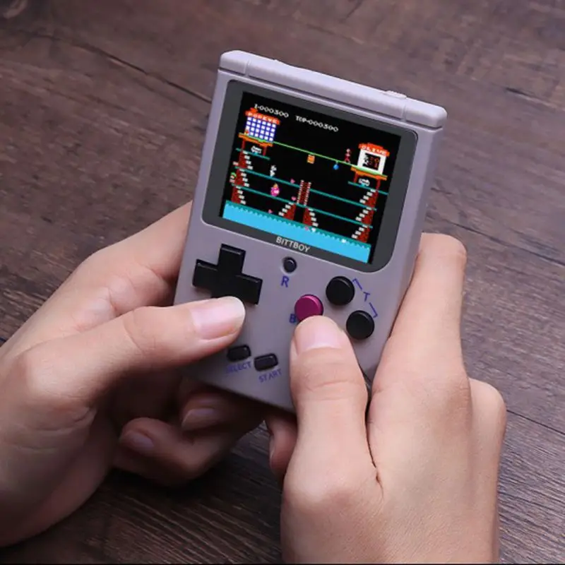 

2019 Hot Sale New BittBoy V2 Video Game Console Retro Handheld Save/Load Game 400 in 1 Console Preload Steward System