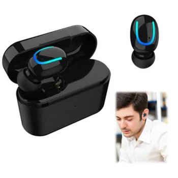 

Mini Wireless Bluetooth 5.0 Earbuds Stereo Headset Headphone In-ear Earphone