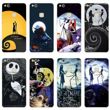 Jack & Sally Pesadelo Antes Do Natal Capa TPU Caixa Do Telefone Para Huawei P10 P20 Lite Companheiro 9 10 Honra V9 companheiro 9 10 Por P9 P20 Plus