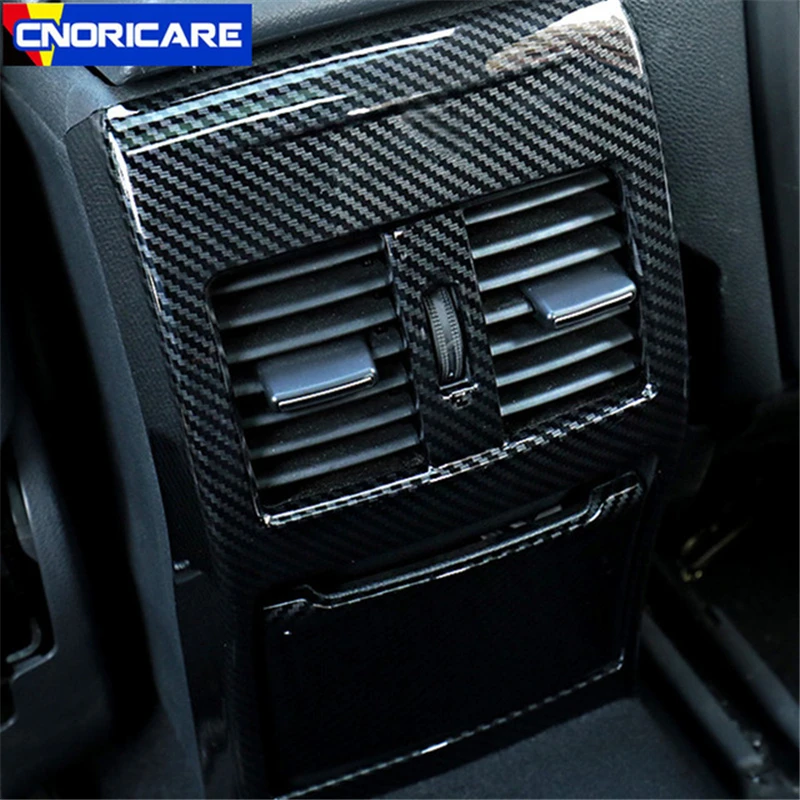 Центральная консоль Кондиционер Выход рамки украшения из углеродного волокна стиль для Mercedes Benz CLA C117 GLA X156 коробка для хранения наклейки