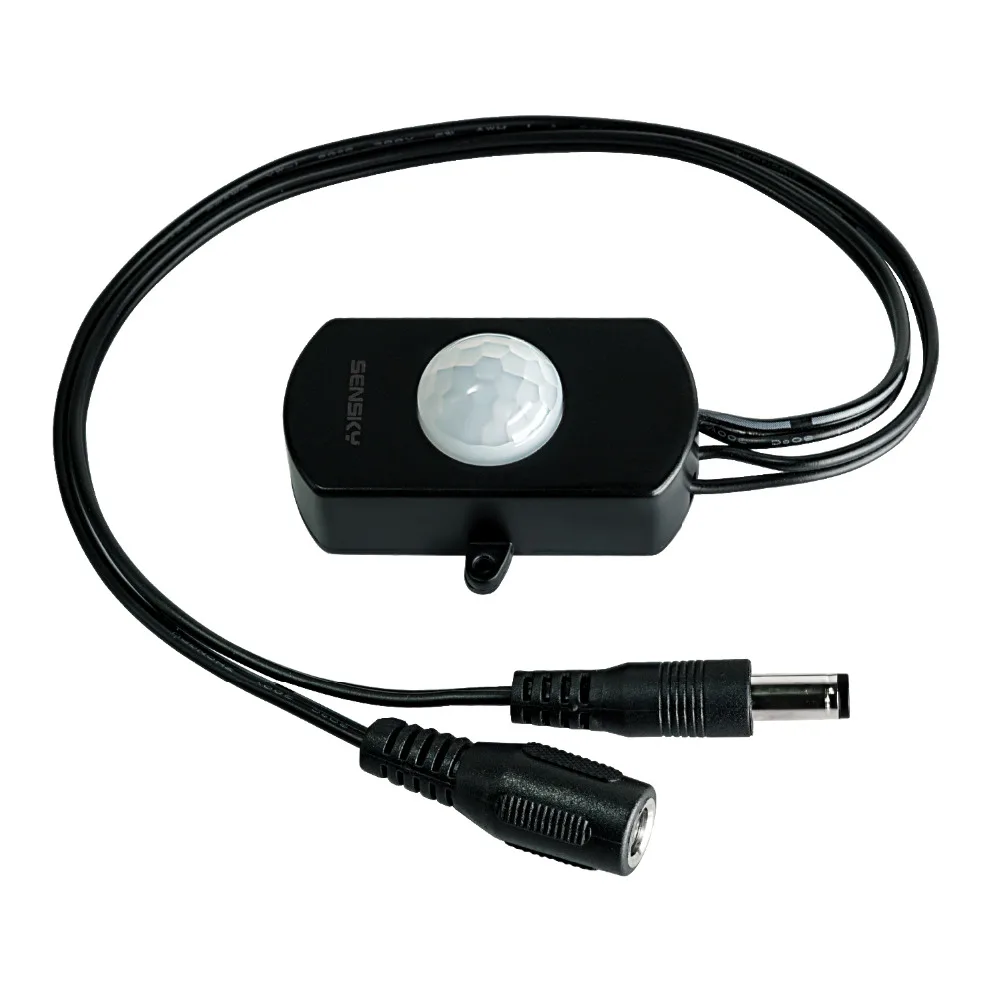 

Sensky DC 12V 24V 3A PIR Sensor Switch Mini PIR Infrared Motion Sensor Detector Switch Module for LED Strip Light