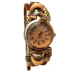 OTOKY для мужчин часы Мода действительно пряжки ремня панк Минималистский нержавеющая сталь браслет Прямая доставка 71220