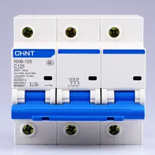 CHNT CHINT NXB-125 3P 63A 80A 100A 125A 230 В миниатюрный выключатель MCB DZ47