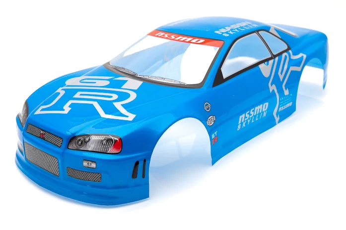 Ewellselling №: 020 ПВХ Окрашенный корпус 190 мм для 1/10 RC автомобиля