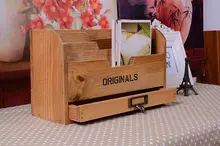 1PC Organizer Desktop Debris Storage Box Wooden Jewelry Storage Case with Drawer Type Desk Data File Postcard Cabinet JL 0914 цена 1PC Organizer Desktop Debris Storage Box Wooden Jewelry Storage Case with Drawer Type Desk Data File Postcard Cabinet JL 0914 цены онлайн