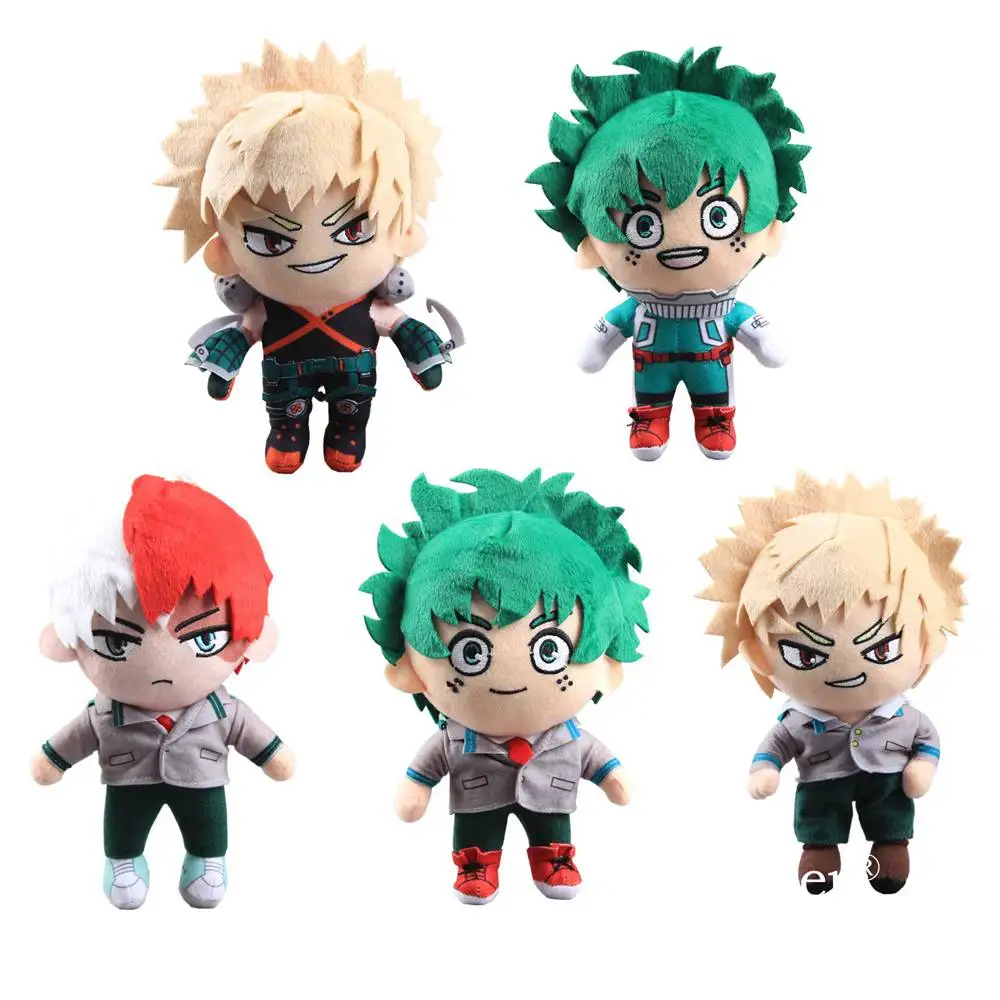 Детская плюшевая игрушка My Hero Академия Midoriya Izuku мягкие куклы Bakugou Katsuki 9 дюймов 23