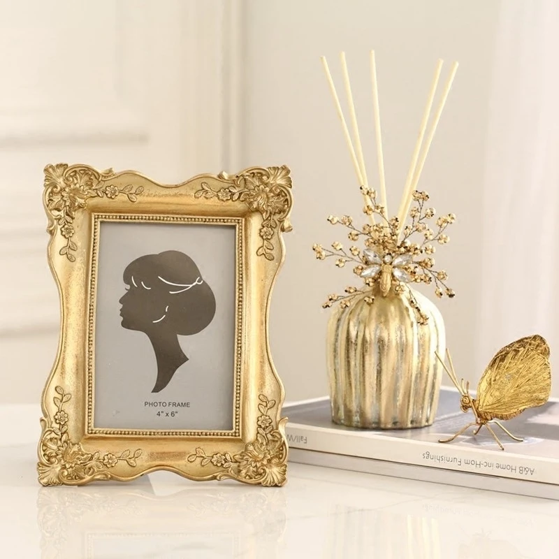 6 Inch Retro Photo Frame Elegant Court Wind Phnom Penh