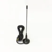 DVB-T всасывающая антенна для помещений ТВ антенна магнитная база 3 м Кабельное ТВ коннектор