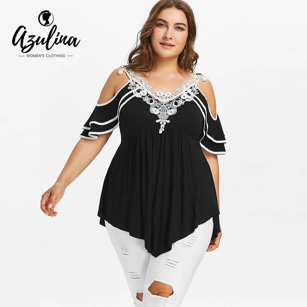 Half Sleeve Cold Shoulder Printed T Shirt Half Sleeve Cold Shoulder Printed T Shirt