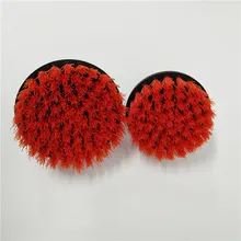 2 шт. насадка в виде щетки мощность скраб-щетка Чистая щетка используется на электрической дрели для ковер на диван кожа пластик деревянный