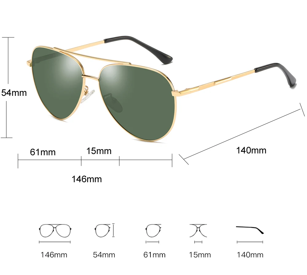retro fishing blue mirror sunglasses for men summer style driving (10)
