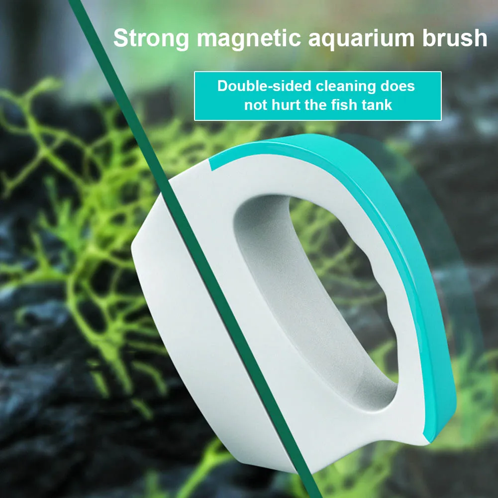 Aquarium Fish Tank Brush Window Glass Cleaning Wiper Cleaner Surface Double Side Magnetic Window Cleaners window cleaning brush,window cleaner,aquarium glass cleaner